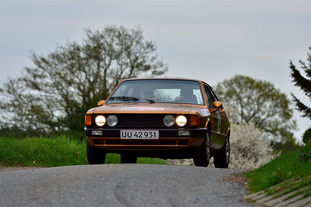 Far og søn Erik og Kim Bach Sørensen tog en sikker sejr i Oresund Rally i deres VW Scirocco GTI
(Foto: Michael Eisenberg)